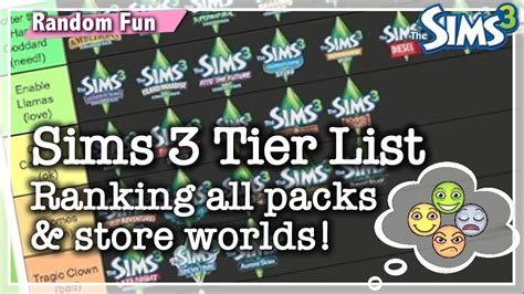The Sims 3: Ranking Every Expansion Pack .
